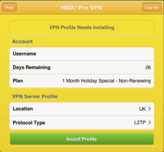 hidemyass vpn app